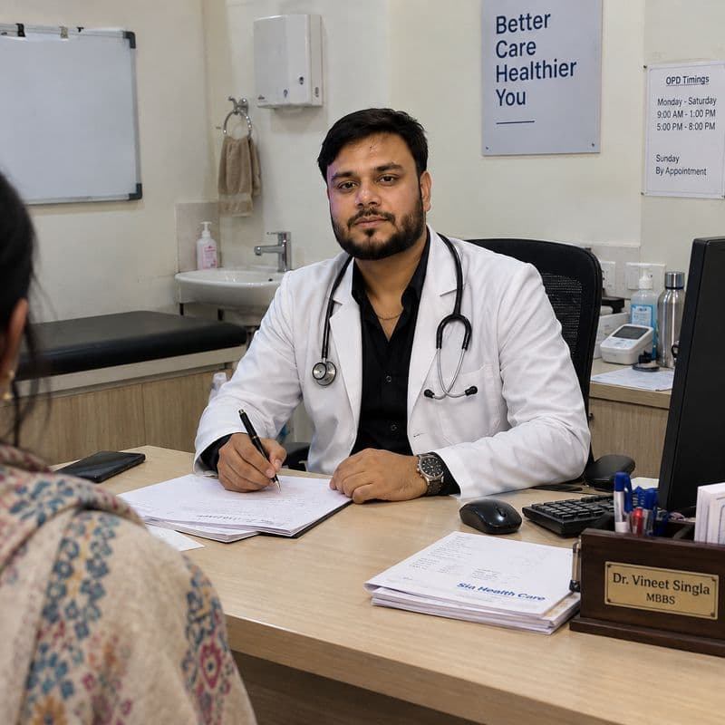 DR VINEET SINGLA DR VINEET SINGLA - INTERNAL MEDICINE in Panipat
