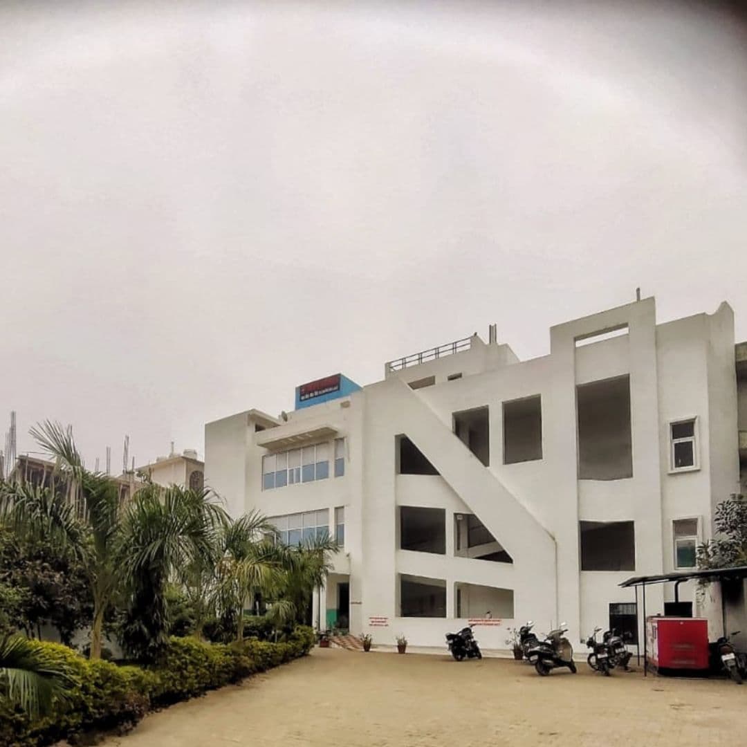 Front View of OM Hospital