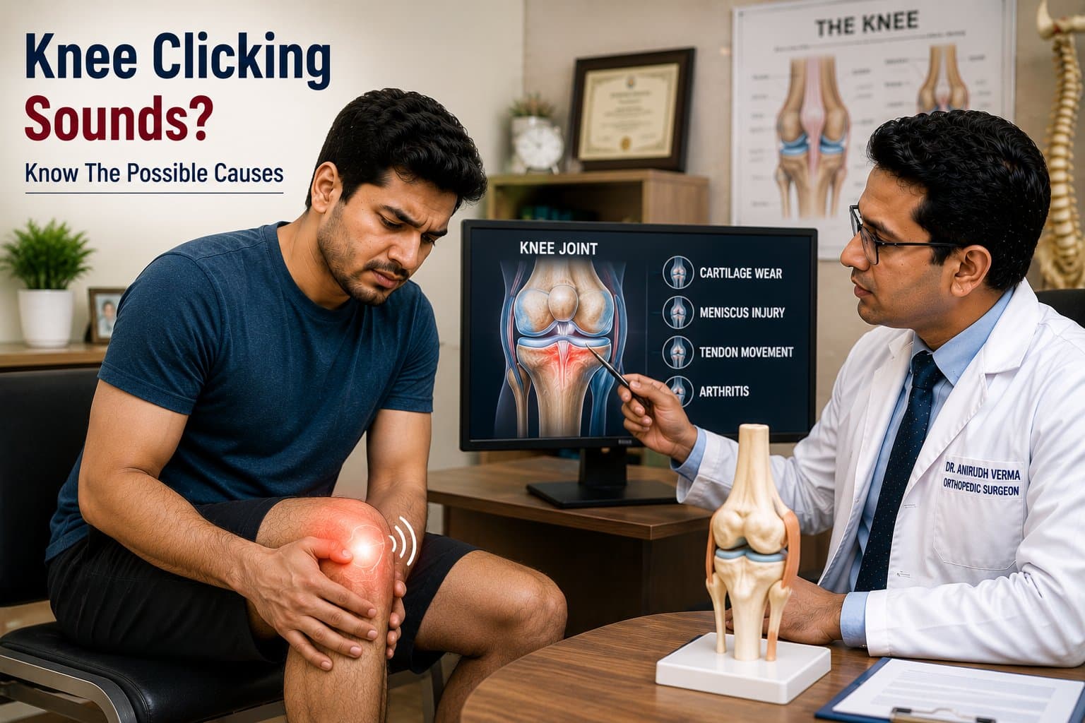 What Causes Clicking Sounds in the Knee? Common Reasons and When to Worry What Causes Clicking Sounds in the Knee? Common Reasons and When to Worry