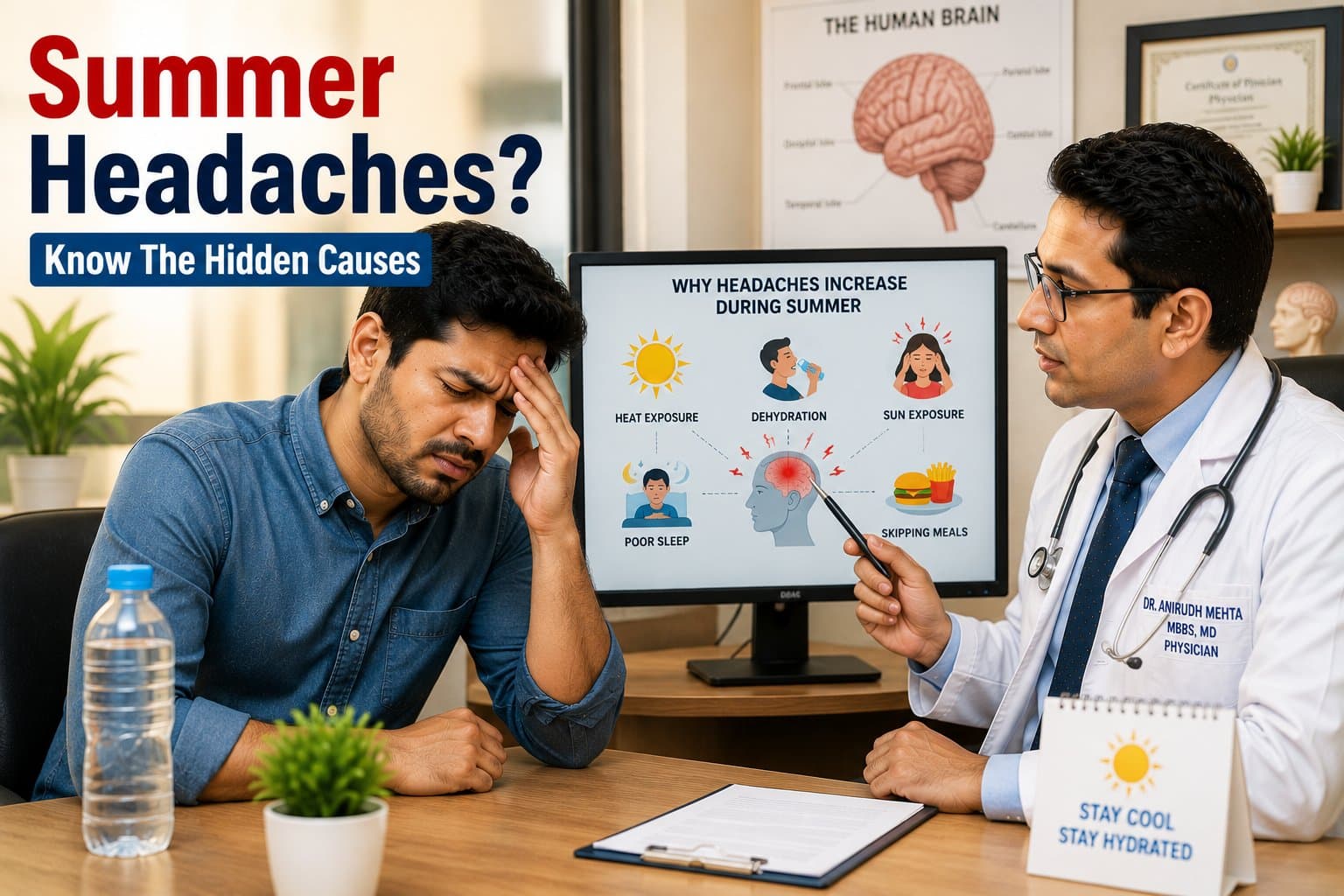 Why Do Headaches Increase During Summer? Common Causes and Prevention Tips Why Do Headaches Increase During Summer? Common Causes and Prevention Tips