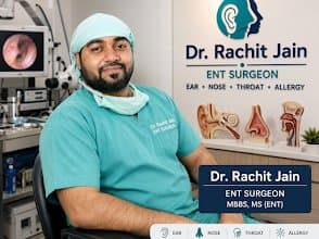 Dr. Rachit Jain Dr. Rachit Jain - ENT in Jaipur