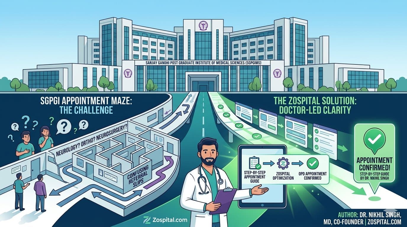 SGPGI Lucknow Appointment: Online Booking Guide | Zospital SGPGI Lucknow Appointment: Online Booking Guide | Zospital