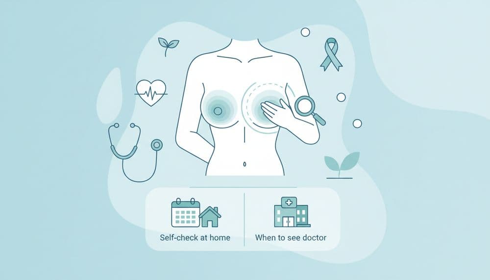 Breast Cancer: Ghar Par Jaanch Kaise Karein, Kab Dikhayein Breast Cancer: Ghar Par Jaanch Kaise Karein, Kab Dikhayein