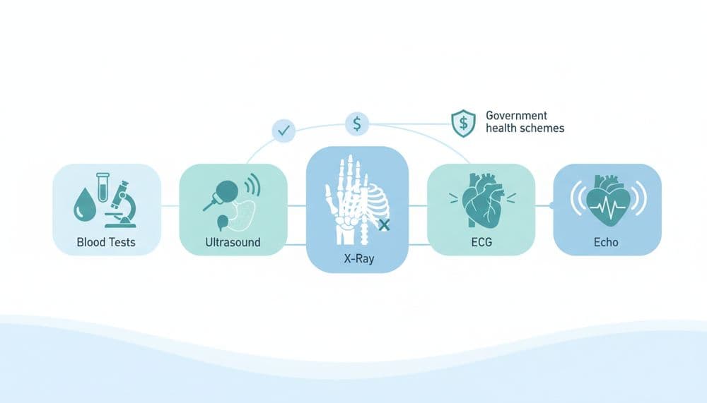 CGHS Lab Test and Investigation Rates: Blood Tests, Ultrasound, X-Ray, ECG and Echo CGHS Lab Test and Investigation Rates: Blood Tests, Ultrasound, X-Ray, ECG and Echo