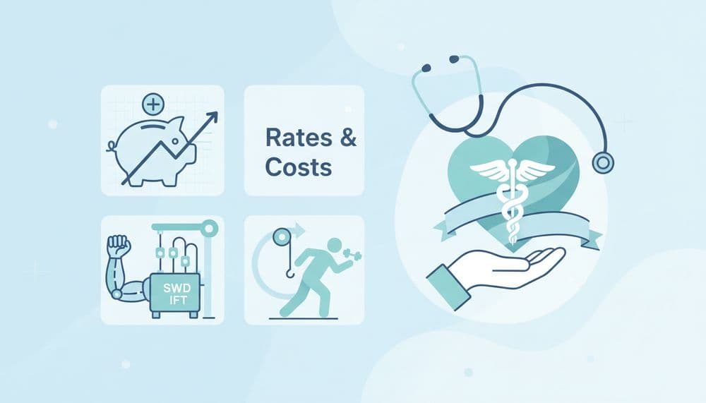 CGHS Physiotherapy Rates: Per-Session Charges for SWD, IFT, Traction and Exercise CGHS Physiotherapy Rates: Per-Session Charges for SWD, IFT, Traction and Exercise