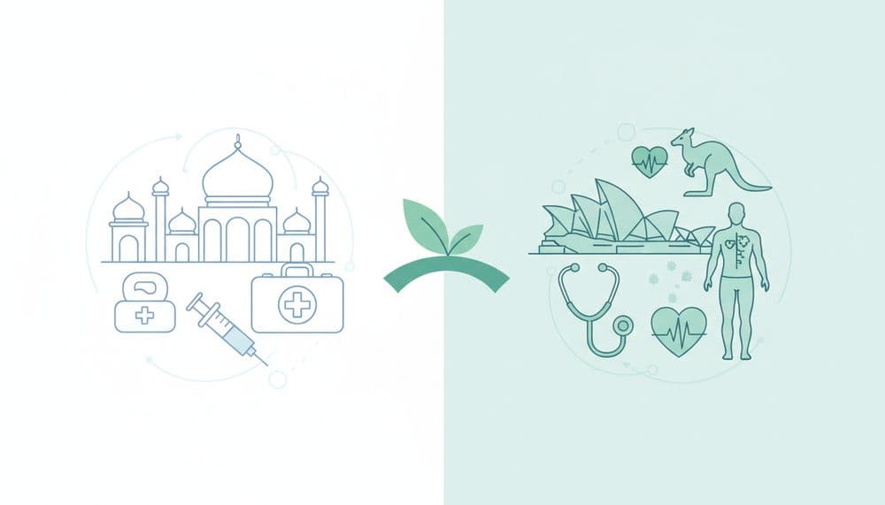 Healthcare Costs in India vs Australia: An NRI's Guide Healthcare Costs in India vs Australia: An NRI's Guide