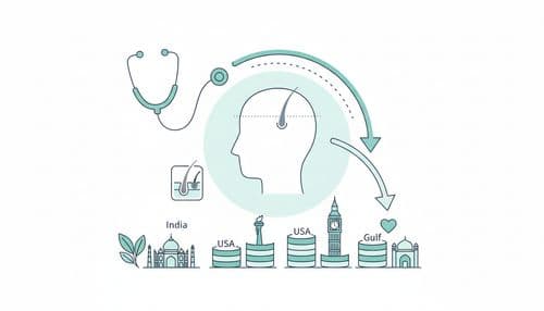 Hair Transplant Cost in India vs. USA, UK, and Gulf: A Guide for NRIs Hair Transplant Cost in India vs. USA, UK, and Gulf: A Guide for NRIs
