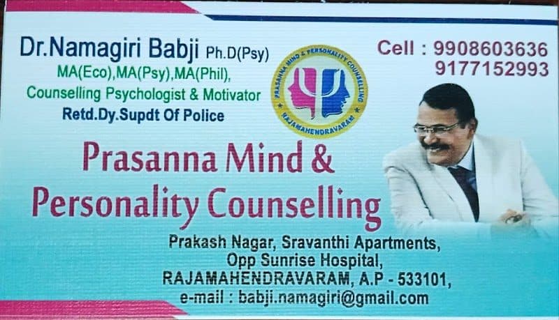 Prasanna Mind & Personality Counselling Center Prasanna Mind & Personality Counselling Center