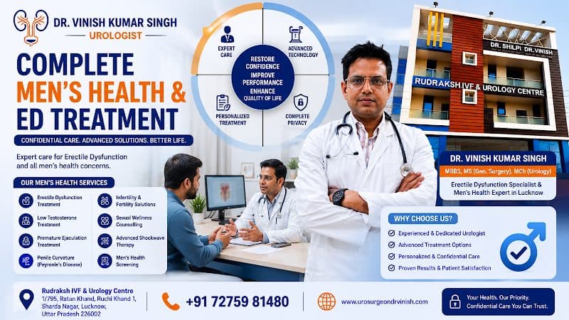 Dr. Vinish Singh | Best Urology Doctor | Top Andrologist in Lucknow | Laparoscopic Surgeon in Lucknow Dr. Vinish Singh | Best Urology Doctor | Top Andrologist in Lucknow | Laparoscopic Surgeon in Lucknow - Urologist in Lucknow
