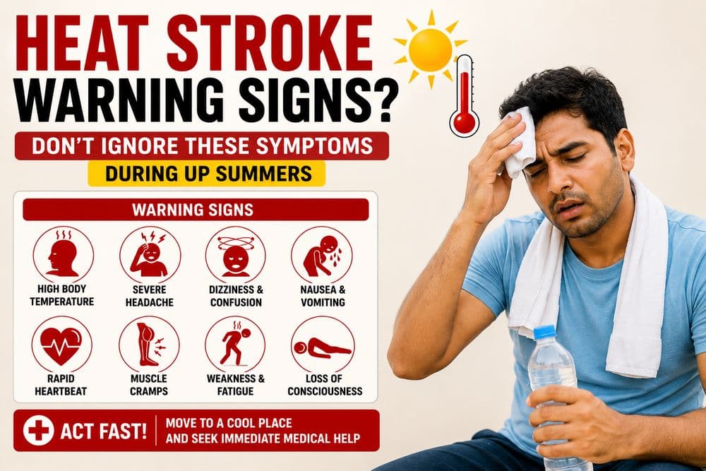 What Are the Warning Signs of Heat Stroke During UP Summers What Are the Warning Signs of Heat Stroke During UP Summers