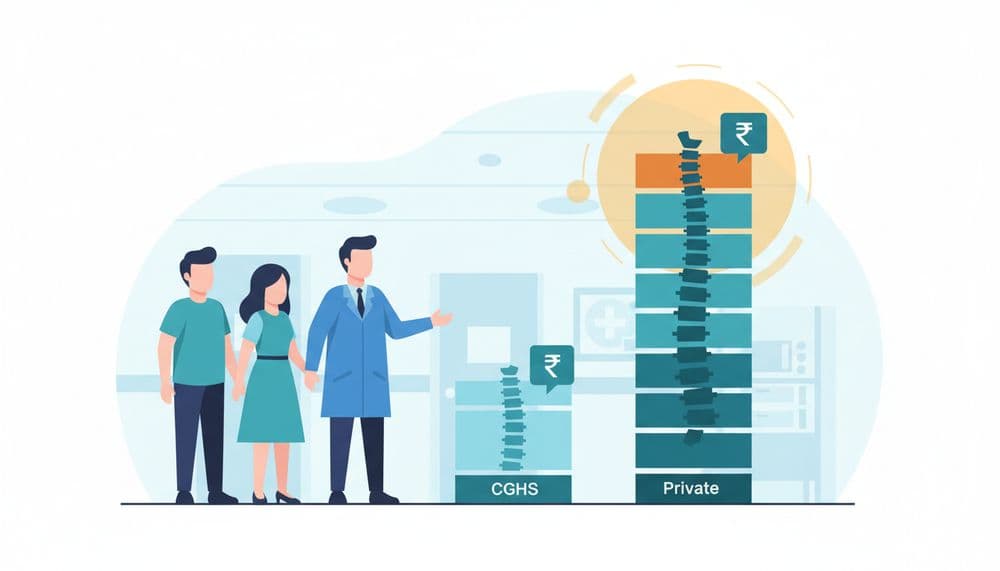 Spine Surgery Cost: CGHS vs Private Spine Surgery Cost: CGHS vs Private