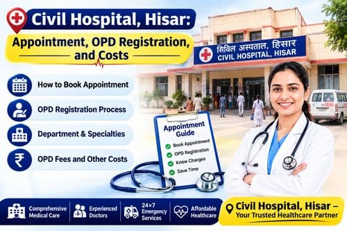 Civil Hospital, Hisar: Appointment, OPD Registration, and Costs Civil Hospital, Hisar: Appointment, OPD Registration, and Costs