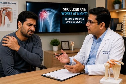 Why Does Shoulder Pain Increase at Night? Common Causes and When to Seek Medical Help