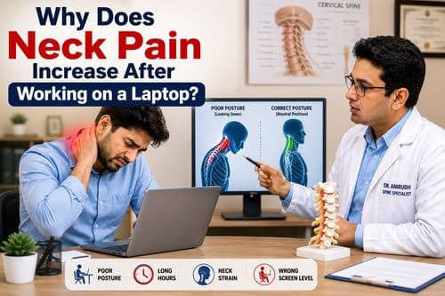 Why Does Neck Pain Increase After Working on a Laptop? Common Causes and Prevention Tips