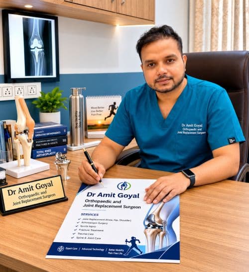 Dr. Amit Goyal Dr. Amit Goyal - Orthopaedic surgeon in Panipat
