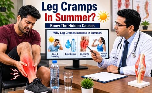 Why Do Leg Cramps Increase During Summer? Causes, Prevention and Relief Tips