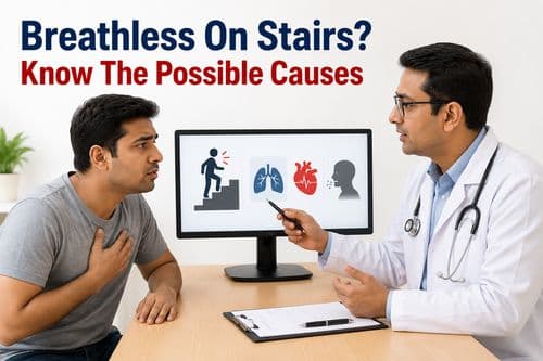 Why Do Some People Feel Breathless While Climbing Stairs?