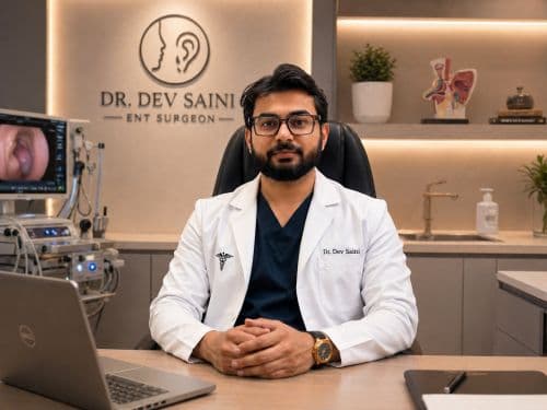 Dr. Dev Saini Dr. Dev Saini - ENT in Panipat