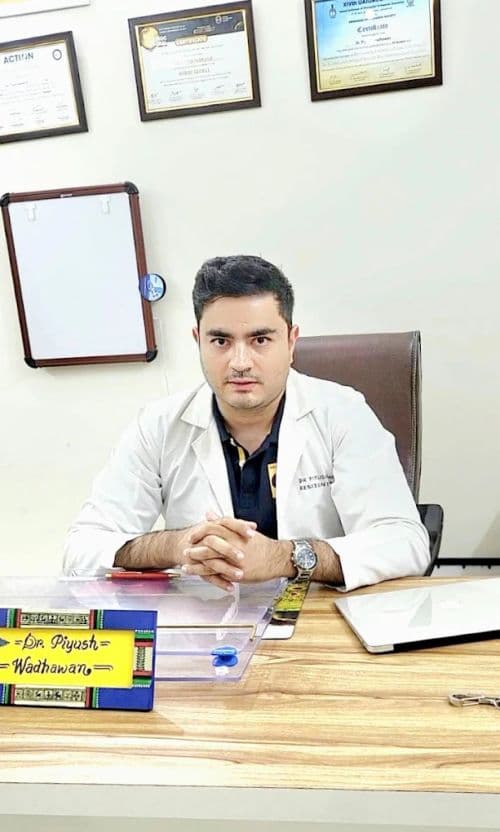 Dr. Piyush Wadhawan Dr. Piyush Wadhawan - Orthopaedic surgeon in Panipat